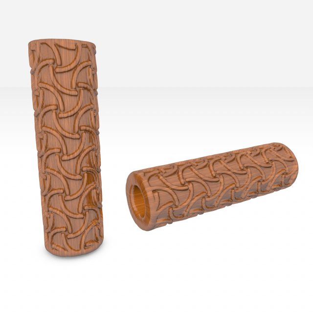 Roller Stamp RSRAJ7 3D Print Model .c4d .max .obj .3ds .fbx .stl .blend 