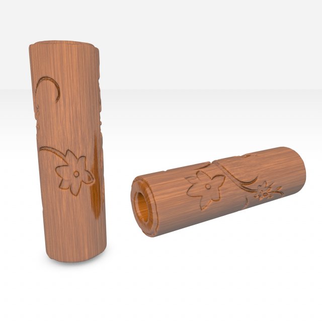 Roller Stamp RSRAJ17 Modello di stampa 3D .c4d .max .obj .3ds .fbx .stl .blend 
