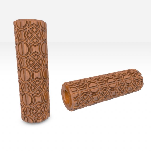 Roller Stamp RSRAJ29 Modello di stampa 3D .c4d .max .obj .3ds .fbx .stl .blend 
