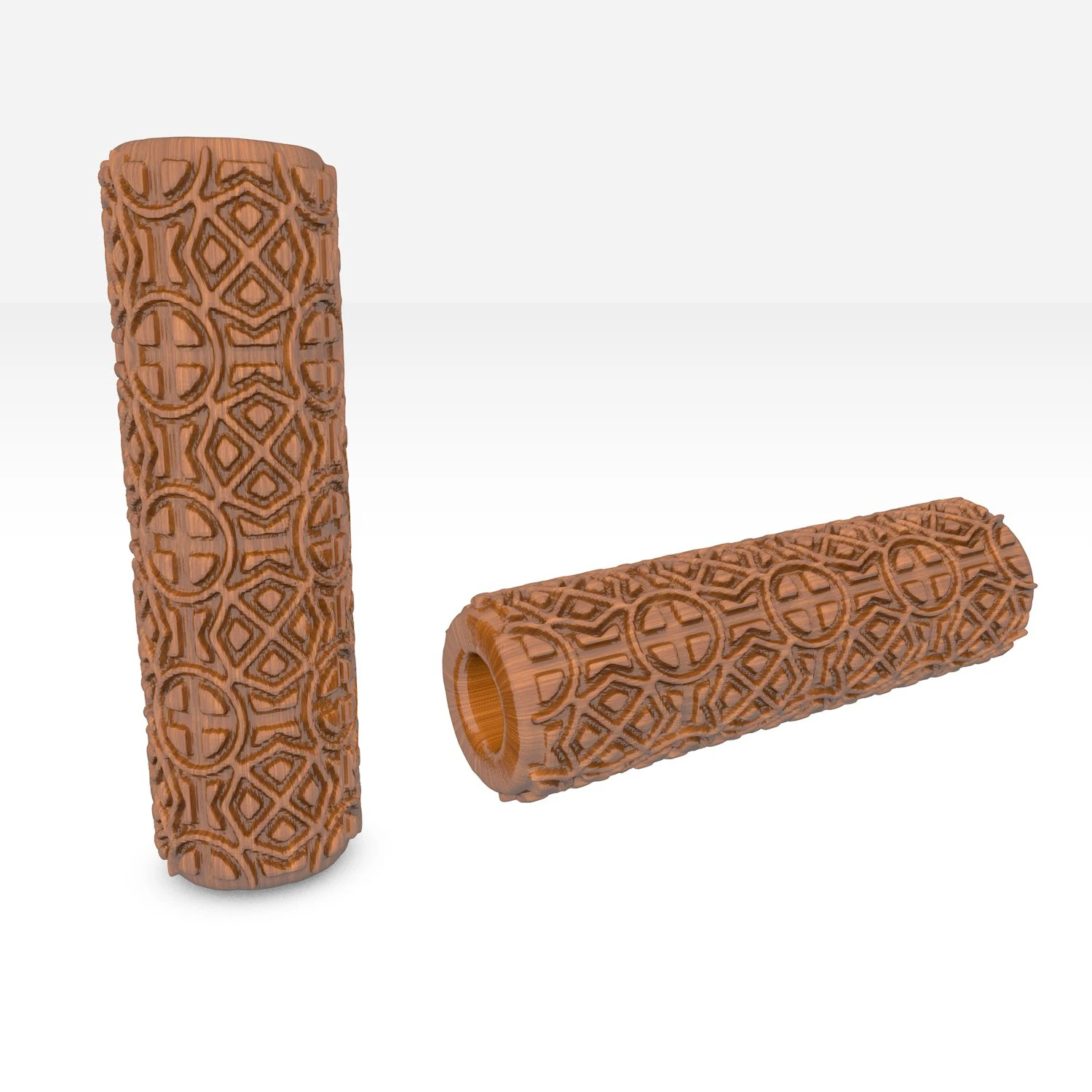 Roller Stamp RSRAJ33 3D Print Model .c4d .max .obj .3ds .fbx .stl .blend 