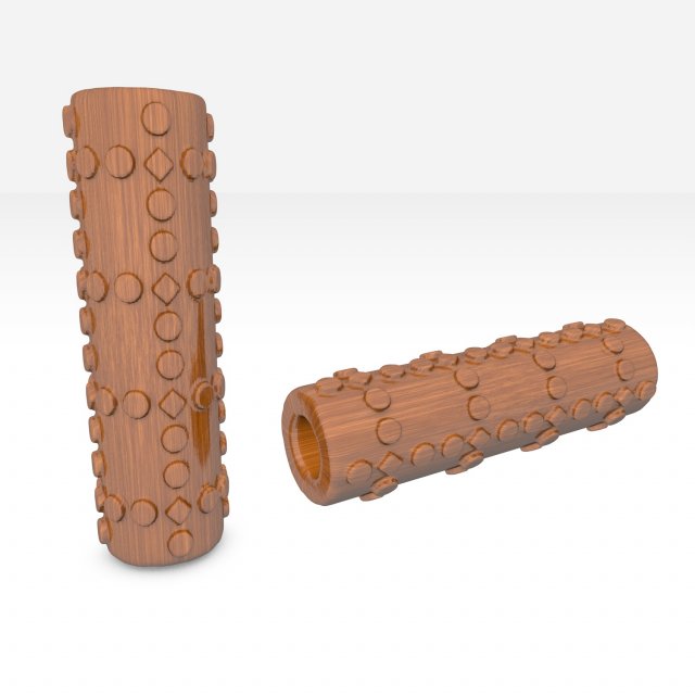 Roller Stamp RSRAJ35 Model do druku 3D .c4d .max .obj .3ds .fbx .stl .blend