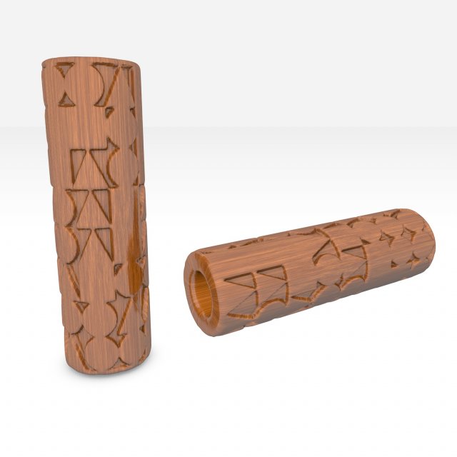 Roller Stamp RSRAJ37 3D 프린트 모델 .c4d .max .obj .3ds .fbx .stl .blend 