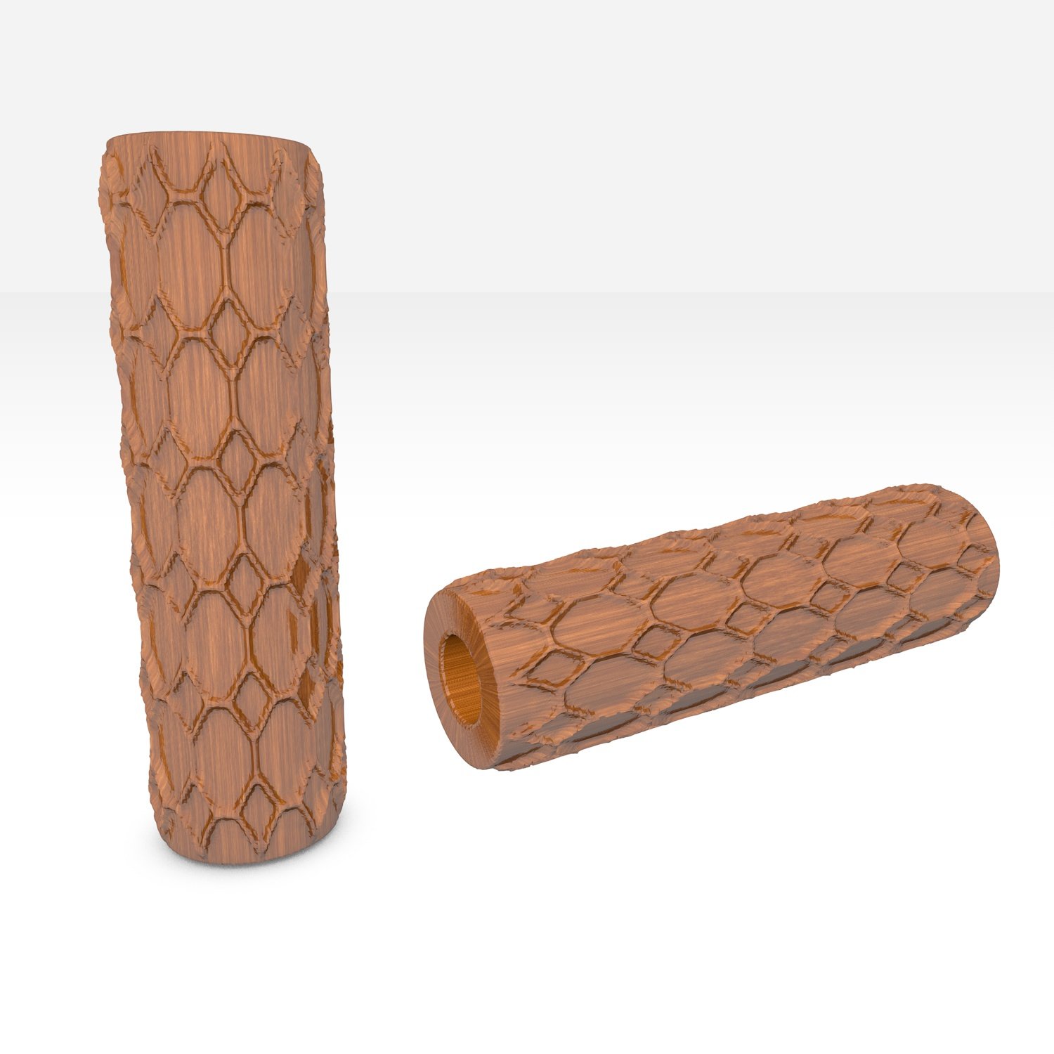3D file CLAY ROLLER / POTTERY ROLLER/CLAY ROLLING PIN/GEOMETRIC