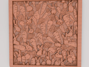 Wall Art WAAV24RAJ29 Wall Decoration 3D-printmodel