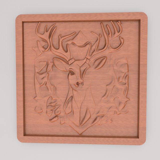 Wall Art WAAV24RAJ28 Wall Decoration 3D Print Model .c4d .max .obj .3ds .fbx .stl .blend 