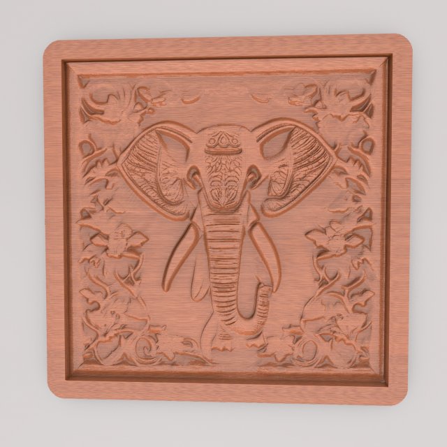 Wall Art WAAV24RAJ27 Wall Decoration 3D Принт Модель .c4d .max .obj .3ds .fbx .stl .blend 