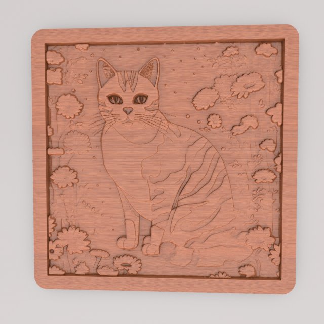 Wall Art WAAV24RAJ24 Wall Decoration Modello di stampa 3D .c4d .max .obj .3ds .fbx .stl .blend