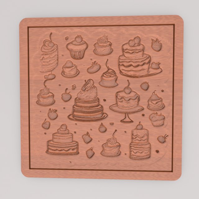 WALL ART WAAV24RAJ16 WALL Decoration 3D Принт Модель .c4d .max .obj .3ds .fbx .stl .blend 