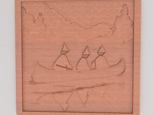 Wanddecoratie WAAV24RAJ12 Wanddecoratie 3D printmodel