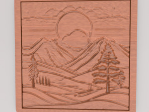 Wall Art WAAV24RAJ09 Wall Decoration 3D-printmodel