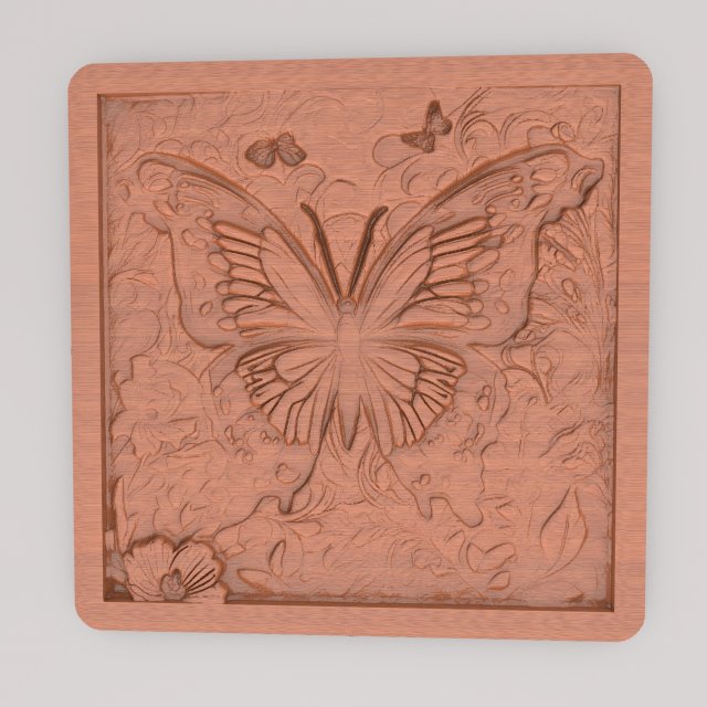 Wall Art WAAV24RAJ04 Wall Decoration 3D Print Model .c4d .max .obj .3ds .fbx .stl .blend
