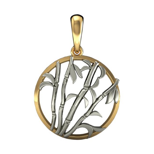 necklace bamboo 3D Print Model .c4d .max .obj .3ds .fbx .stl .blend