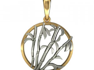 намисто бамбук 3D Принт Модель