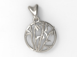 necklace bamboo 3D Print Model