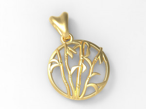 necklace bamboo 3D Print Model