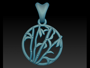 necklace bamboo 3D Print Model