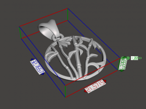 necklace bamboo 3D Print Model