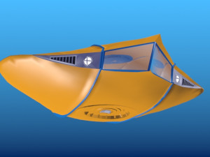 flying sub 3D Модель