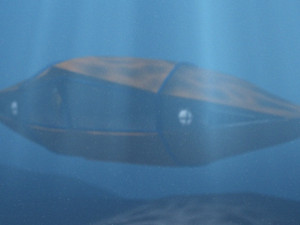 flying sub 3D Модель
