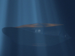 flying sub 3D Модель