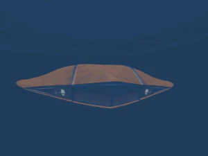 flying sub 3D Model