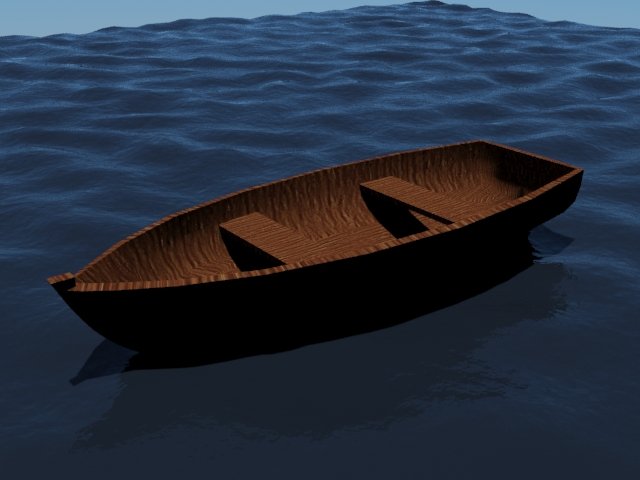 boat Modelo 3D .c4d .max .obj .3ds .fbx .stl .blend 