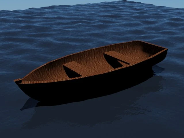 boat 3D Model .c4d .max .obj .3ds .fbx .stl .blend 