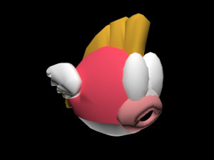 chep chep of mario bros 3D 模型