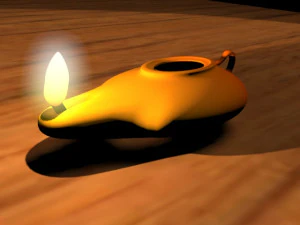 old lamp 3D Model