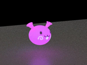 данго из мини-мира блок-арт 3D Модель