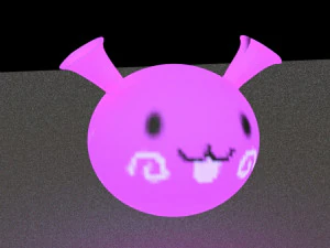 dango of mini world block art 3D Model