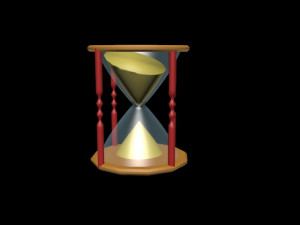 hourglass Modello 3D