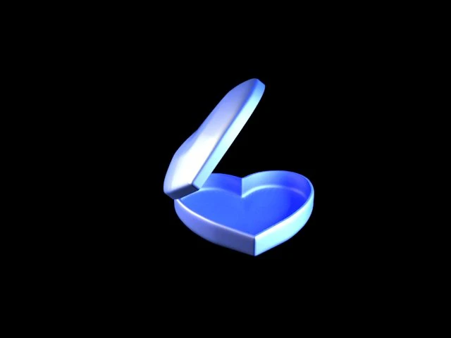heart chest 3D Model .c4d .max .obj .3ds .fbx .stl .blend