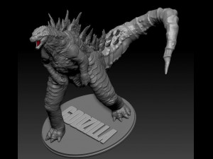 Godzilla 20cm 3D Model