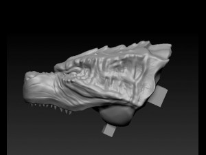 Godzilla 20cm 3D Modell