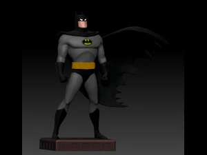 Batman &ndash; Zeichentrickserie 3D Druckmodell