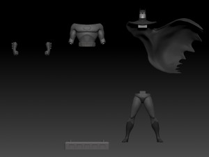 batman - animated series 3Dプリントモデル