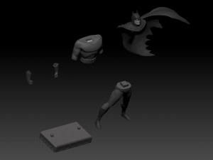 batman - animated series 3Dプリントモデル