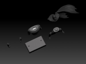 batman - animated series 3Dプリントモデル