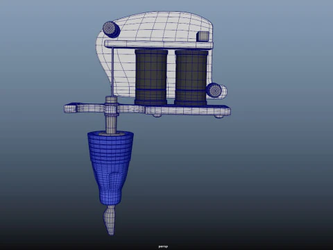 문신기계 3D 모델