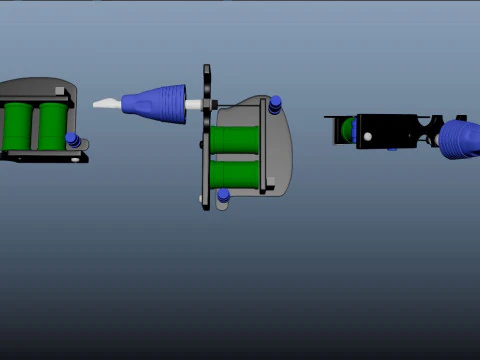 Tattomachine 3D Model