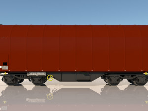 cargo wagon 3D 模型