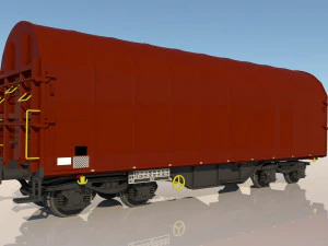 cargo wagon 3D Model