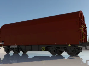 cargo wagon 3D Model