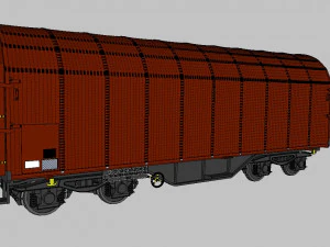 cargo wagon 3D Model