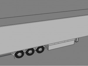 3d graffiti trailer model 3D 模型
