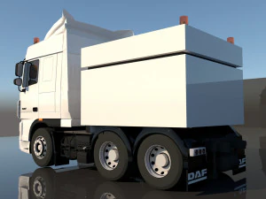 daf fx mammoet 3D Model