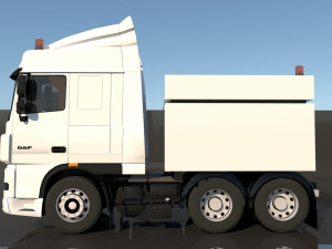 daf fx mammoet 3D 模型