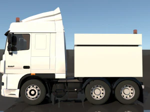 daf fx mammoet 3D Model