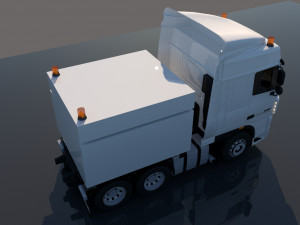daf fx mammoet 3D 模型